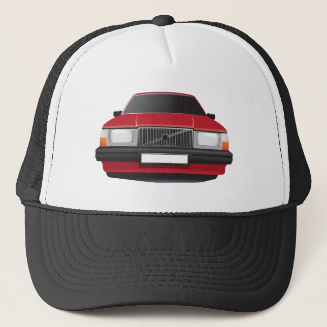 Swedish Classic Car from 80's - 90's Trucker Hat (Front)