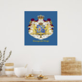 Swedish Coat of Arms Poster (Kitchen)