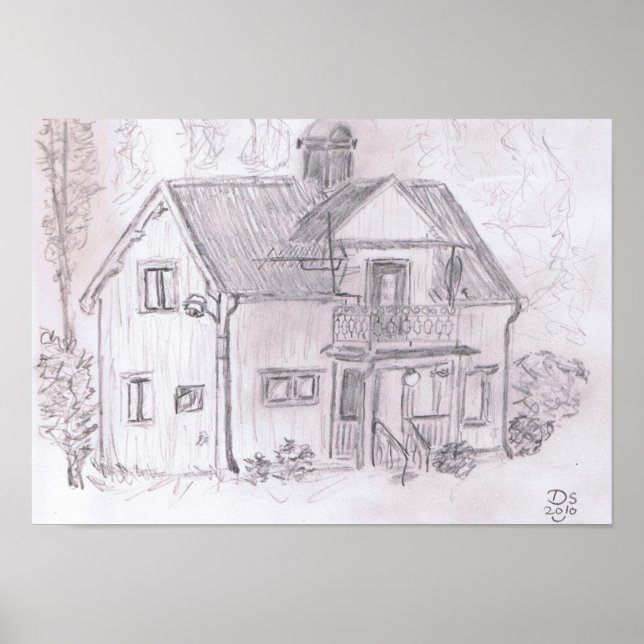 Swedish Cottage Poster (Front)