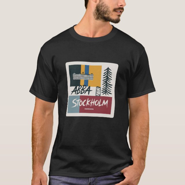 Swedish Culture Travel Idea T-Shirt (Front)