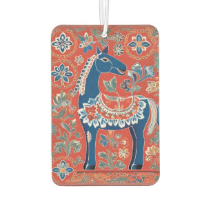 Swedish Dala Horse Air Freshener Dalmålning Style