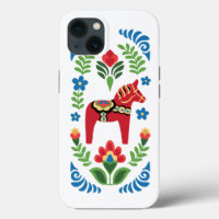 Swedish Dala Horse Red