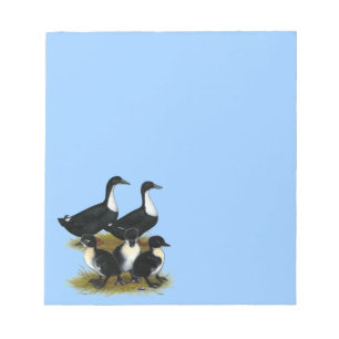 Swedish Duck Family Notepad