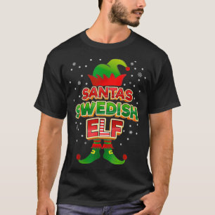 Swedish Elf XMas Matching Pajama Party Family  T-Shirt