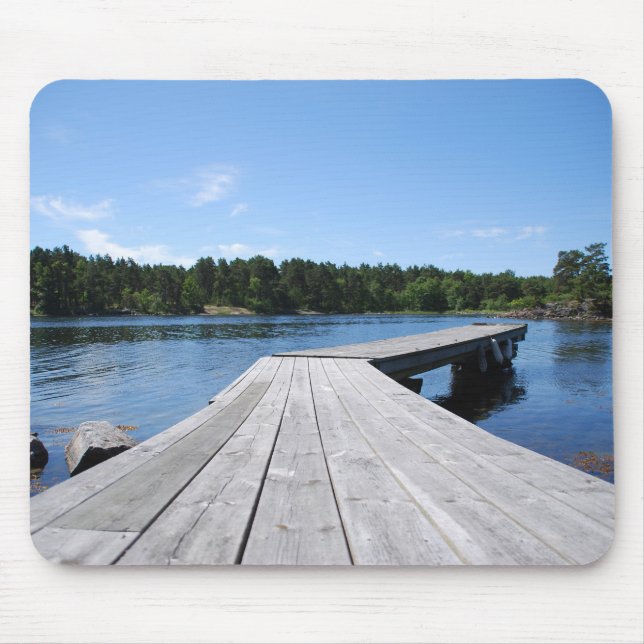 Swedish fjord mouse mat (Front)