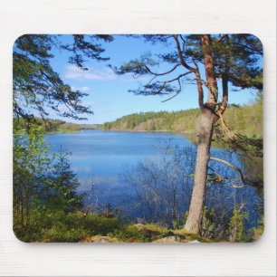 Swedish fjord mouse mat