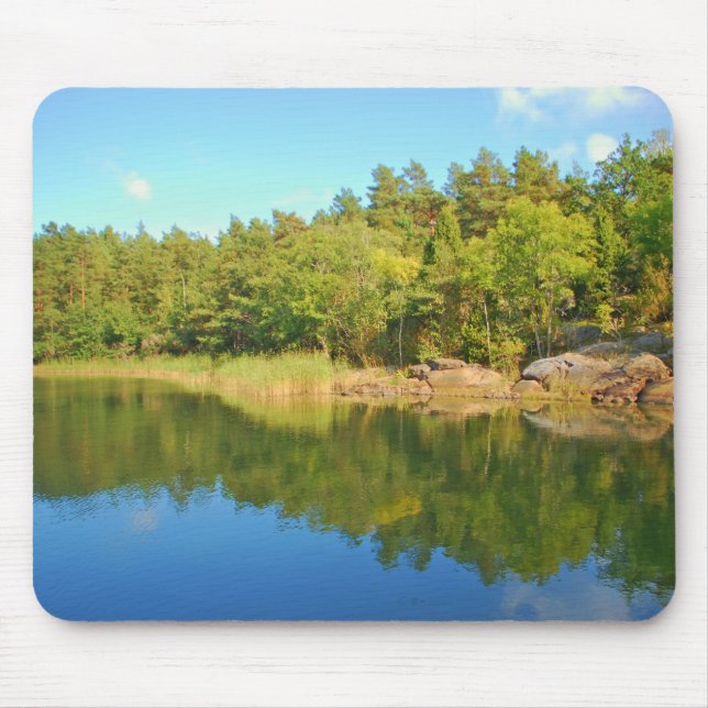 Swedish fjord mouse mat (Front)