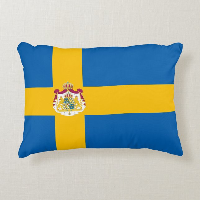 Swedish flag decorative cushion (Front)