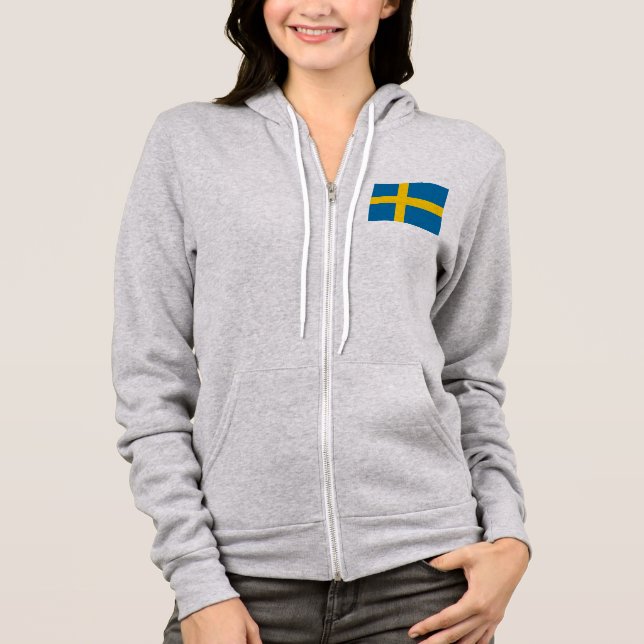 Swedish flag hoodie (Front)