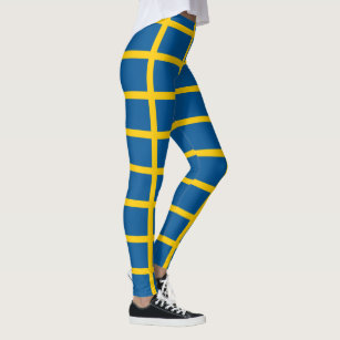 Swedish flag leggings