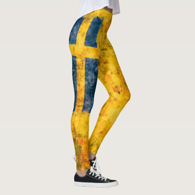 Swedish Flag Leggings (Right)