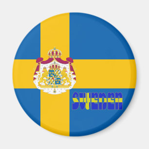Swedish flag magnet