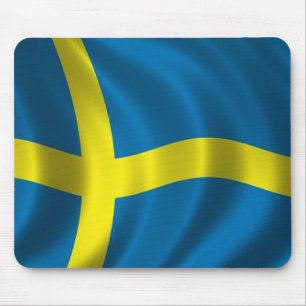 Swedish Flag Mouse Mat