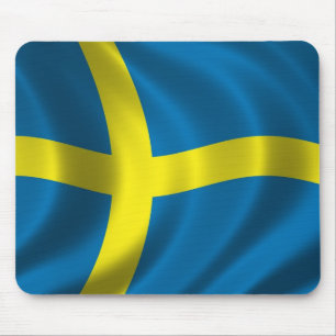 Swedish Flag Mouse Mat