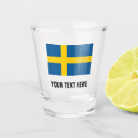 Swedish flag of Sweden custom drinking