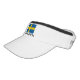 Swedish flag sports sun visor cap hat (Angled)