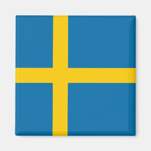 Swedish Flag (Sweden) Magnet
