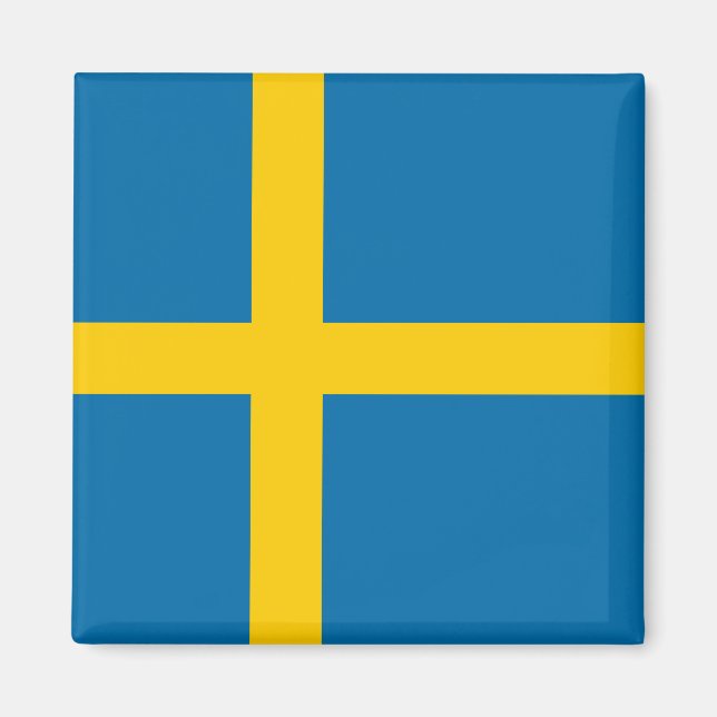 Swedish Flag (Sweden) Magnet (Front)