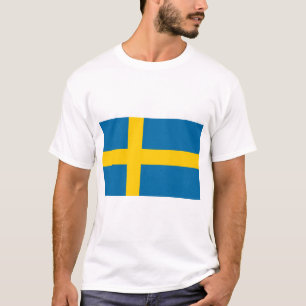 Swedish Flag (Sweden) T-Shirt