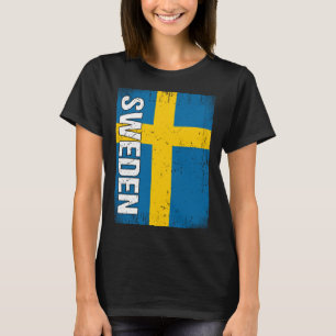 Swedish Flag Sweden T-Shirt