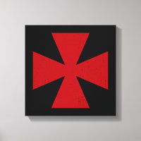 Swedish Freemason Rite Red Cross Symbol