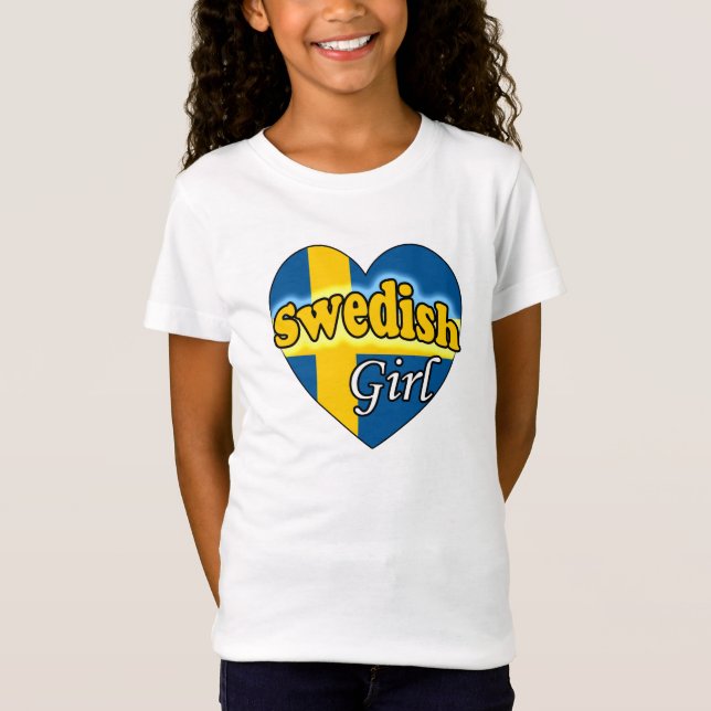 Swedish Girl T-Shirt (Front)