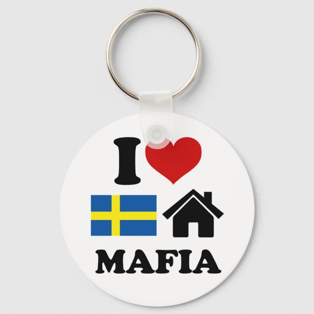 Swedish House Music Key Ring (Front)