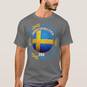 Swedish  Is In My DNA Gift for Swedish With Roots  T-Shirt