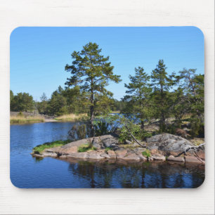 Swedish landskap mouse mat