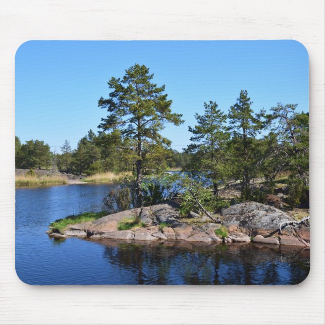 Swedish landskap mouse mat (Front)