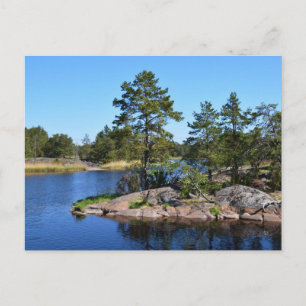 Swedish landskap postcard