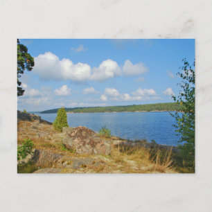 Swedish landskap postcard