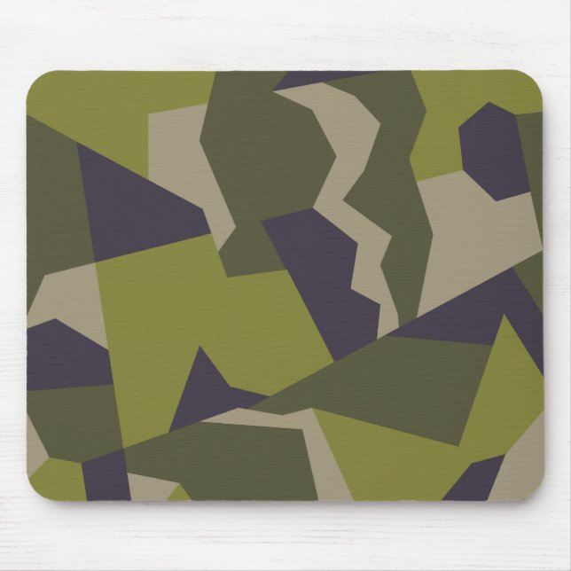 Swedish M90 Camo Mouse Pad (Front)