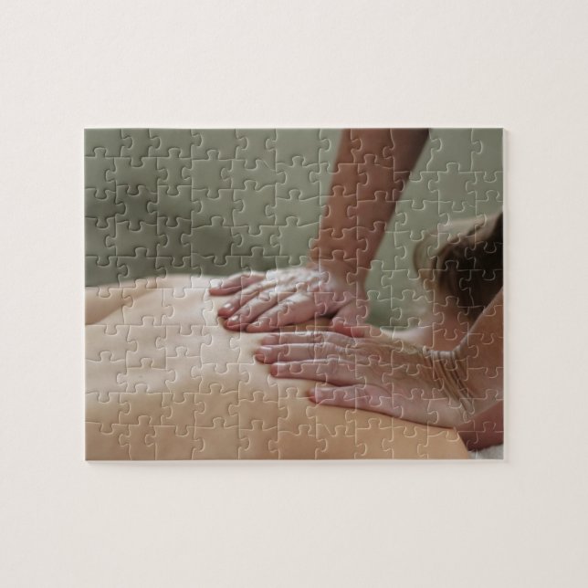 Swedish Massage Photo Jigsaw Puzzle (Horizontal)