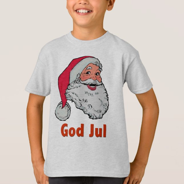 Swedish/Norwegian Santa Lt T-Shirt (Front)