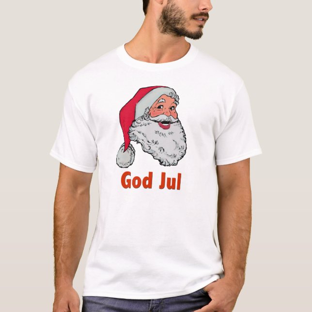 Swedish/Norwegian Santa T-Shirt (Front)