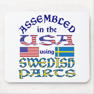 Swedish Parts Mouse Mat