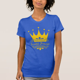 Swedish Princess in Swedish Flag Colours T-Shirt
