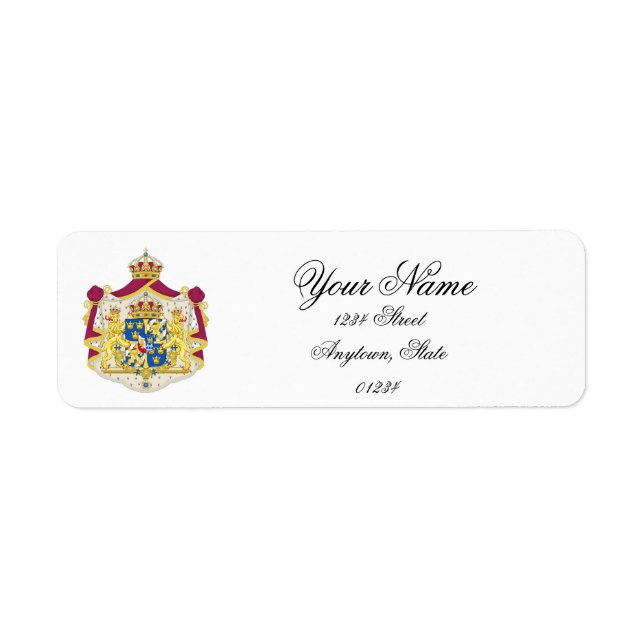 Swedish Royalty Personalise (Front)
