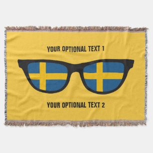 Swedish Shades custom throw blanket