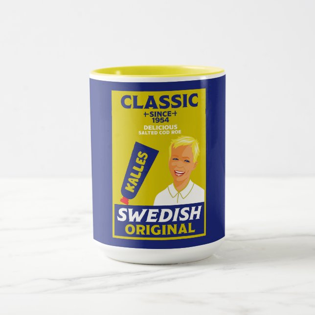 Swedish smörgåskaviar Fish Kaviar Mug (Center)