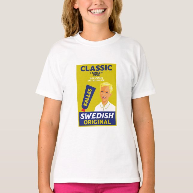 Swedish smörgåskaviar Fish Kaviar T-Shirt (Front)