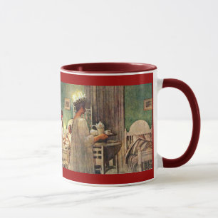 Swedish St.Lucia Holiday by Carl Larsson Mug