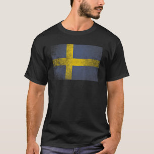 Swedish Sweden Flag Pride Country Home Matching    T-Shirt