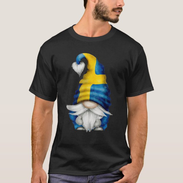 SWEDISH TOMTE CHRISTMAS GNOME  T-Shirt (Front)