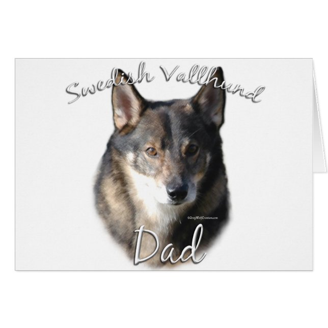 Swedish Vallhund Dad 2 (Front Horizontal)