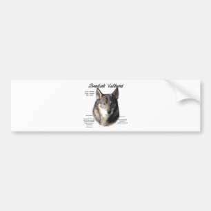 Swedish Vallhund History  Bumper Sticker