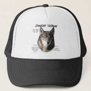Swedish Vallhund History Trucker Hat