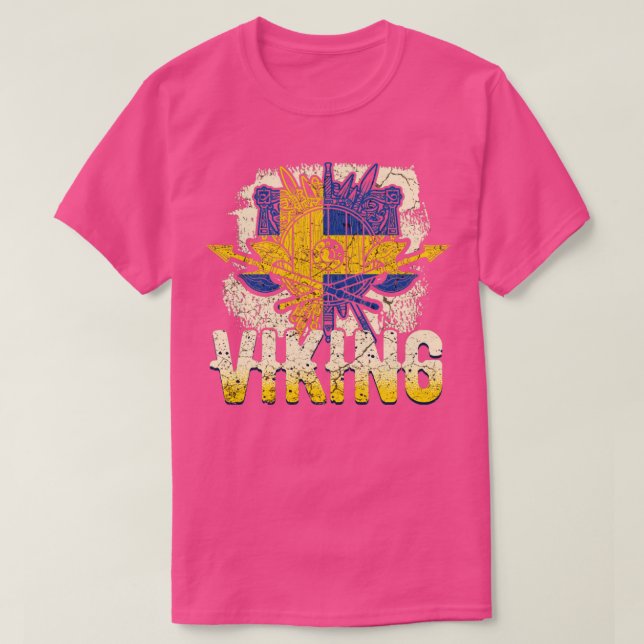 Swedish Viking4 T-Shirt (Design Front)