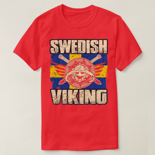 Swedish Viking5 T-Shirt (Design Front)